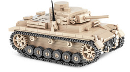Immagine di Cobi Panzer III Ausführung J Deutsche Wehrmacht Baustein Bausatz 2712