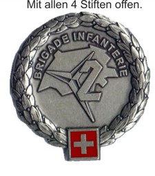 Immagine di Emblema sul berretto basco Infanteriebrigade 2