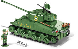 Image de COBI 2276 Sherman IC Firefly Hybrid Panzer WWII Baustein Set