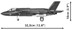 Picture of Cobi Lockheed Martin F-35B Lightning II Kampfjet US Air Force 5829 Baustein Set
