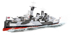 Immagine di Cobi HMS Belfast Schiff Kreuzer Royal Navy Baustein Set 4844 1:300
