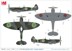 Image de Spitfire Mk IX Russian Spitfire maquette en métal  Hobby Master échelle 1:48, HA8324.