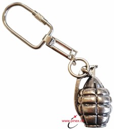 Immagine di US Handgranate "Pineapple" Metall Schlüsselanhänger 