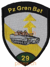 Immagine di Pz Grenadier Bataillon 29 grün ohne Klett