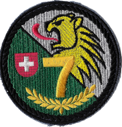 Immagine di S Bat 7 schwarz Armee 95 Badge