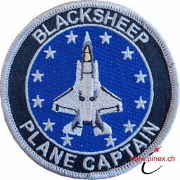 Immagine di VMFA-214 Blacksheep Plane Captain Abzeichen F-35 Lightning II Patch offiziell