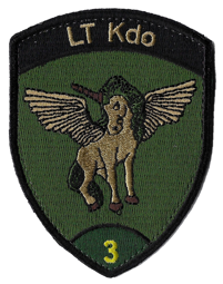 Picture of LT Kdo 3 grün Badge mit Klett