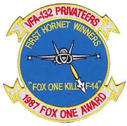 Bild von VFA-132 Privateers F/A-18 Hornet Staffel First Hornet Winners