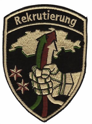 Picture of Emblem Rekrutierung Armee 21 mit Klett