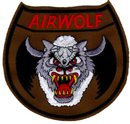 Image de Airwolf Logo Aufnäher Abzeichen