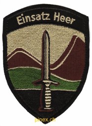 Image de Einsatz Heer Abzeichen mit Klett Armee 21