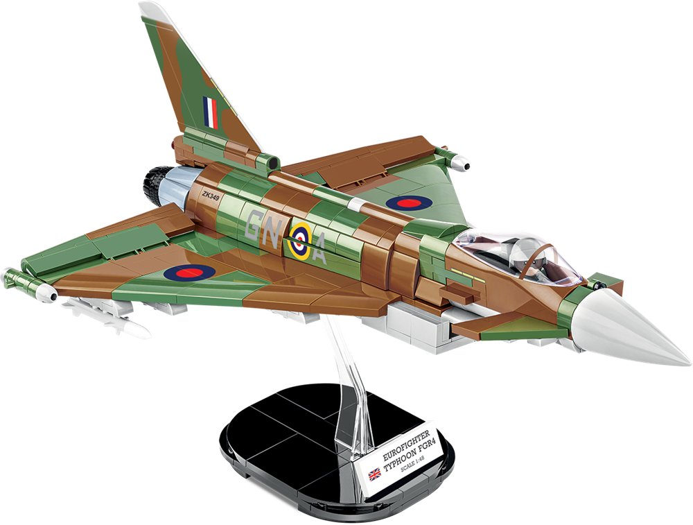 Picture of Eurofighter Typhoon FGR4 RAF Kampfflugzeug Bausatz Armed Forces Cobi 5843