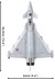 Picture of Eurofighter Typhoon F2000 Italien Kampfflugzeug Bausatz Armed Forces Cobi 5849