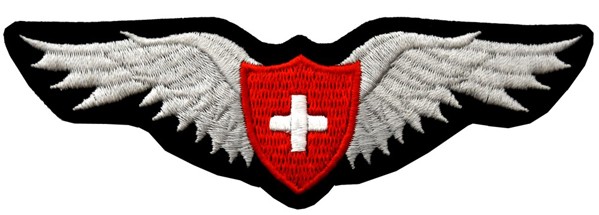Image de Insigne de pilote "Swiss Wing"