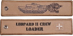 Image de Leopard II Panzer Crew "LOADER" Schlüsselanhänger 
