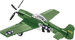 Immagine di North American P-51 D Mustang Historical Collection WWII Baustein Set COBI 5860