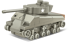 Bild von Sherman M4A3 US Army Panzer WWII Historical Collection Baustein Set COBI 3089