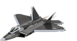 Immagine di Lockheed Martin F-22 Raptor Kampfjet US Air Force Baustein Set Armed Forces COBI 5855