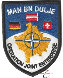 Bild von KFOR MAN BN (Manouvre Battailons) Dulje Operation Joint Enterprise mit Klett