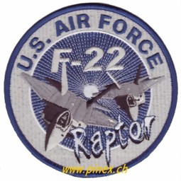 Image de F22 Raptor US Air Force Aufnäher