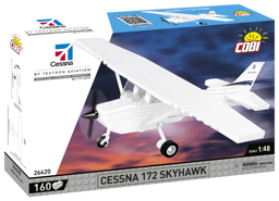 Image de VORVERKAUF Cessna 172 Skyhawk Zivilflugzeug Baustein Set COBI 26620 Lieferung KW 13