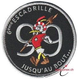 Picture of Fliegerstaffel 6 (6eme Escadrille), jusqu`au bout... Abzeichen Patch Jahr 2024 99 Jahre limitiert auf 50 Stück