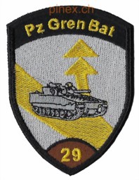 Picture of Pz Gren Bat 29 Panzergrenadier Bataillon 29 braun ohne Klett