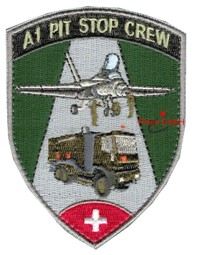 Picture of F/A-18 Hornet Swiss Air Force Patch, we own the sky-day and night
