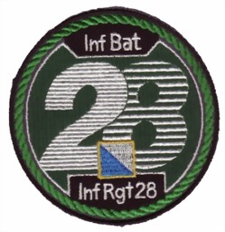 Image de Inf Bat 28,  Inf Rgt 28    Rand grün