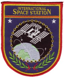 Immagine per categoria ISS patch ricamata