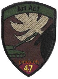 Immagine di Artillerie Abt 47 violett mit Klett Abzeichen