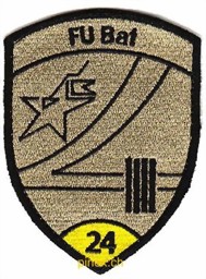Immagine di FU Bat 24 gelb mit Klett Armeeabzeichen