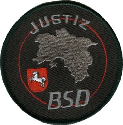 Immagine di Justiz Niedersachsen BSD (Besonderer Sicherheitsdienst) Abzeichen