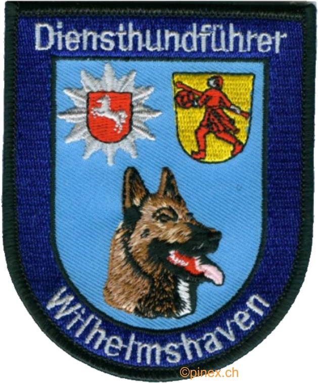 Bild von Polizei Diensthundführer Wilhelmshaven Abzeichen