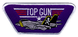 Image de Top Gun Wappen Flz / Schrift  120mm