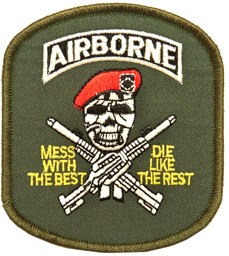 Image de Airborne Patch Red Beret Abzeichen