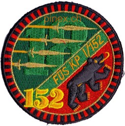 Picture of Füs Kp 1 / 152 Armee 95 Badge. Territorialdiv 1, Territorialregiment 18.