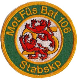 Picture of Badge Stabskompanie Mot füs Bat 106 