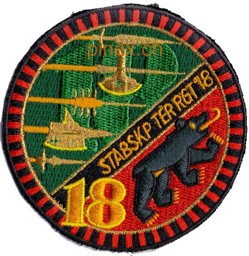 Picture of Stabskompanie Ter Rgt 18 Armee 95 Badge. Territorialdiv 1, Territorialregiment 18.