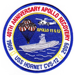 Picture of USS Hornet CVS-12  Apollo 11+12 Anniversary 1969-2009
