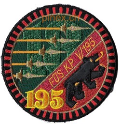 Bild von Füs Bat 195 Kp 5-195 Armeeabadge Armee 95 Badge. Territorialdiv 1, Territorialregiment 18.