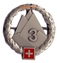 Image de Gebirgsarmeekorps 3 Béretemblem Schweizer Armee