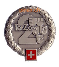 Immagine di Territorialzone 2 Béretemblem Schweizer Armee