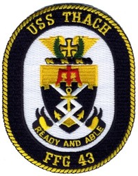 Image de USS Thach FFG 43 Ready and able Fregatte Abzeichen