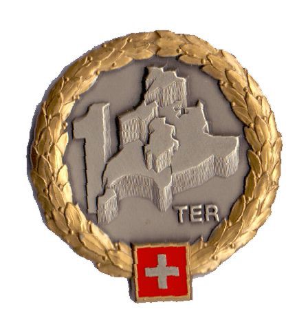 Picture of Territorialdivision 1 GOLD Béret Emblem