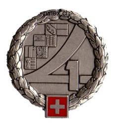 Immagine di Territorial Region 1 Béret Emblem Schweizerarmee 