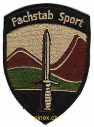 Picture of Fachstab Sport mit Klett Armee 21 Abzeichen