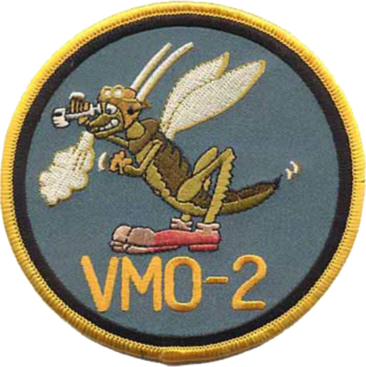 VMO-2 Marine Observation Squadron 2 WW2 Grasshopper Aufklärer Abzeichen ...