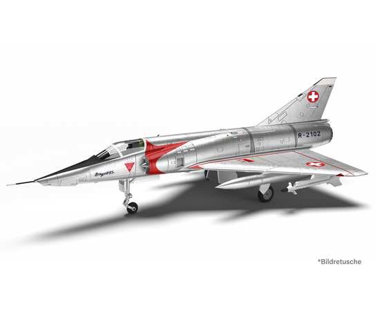 Mirage 3S Modell von Arwico. Flugzeugmodell der Schweizer Luftwaffe