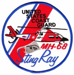 Bild von USCG Helikopter Abzeichen Stingray